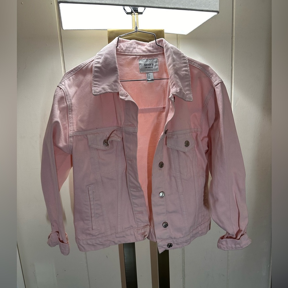 Pink Jean jacket